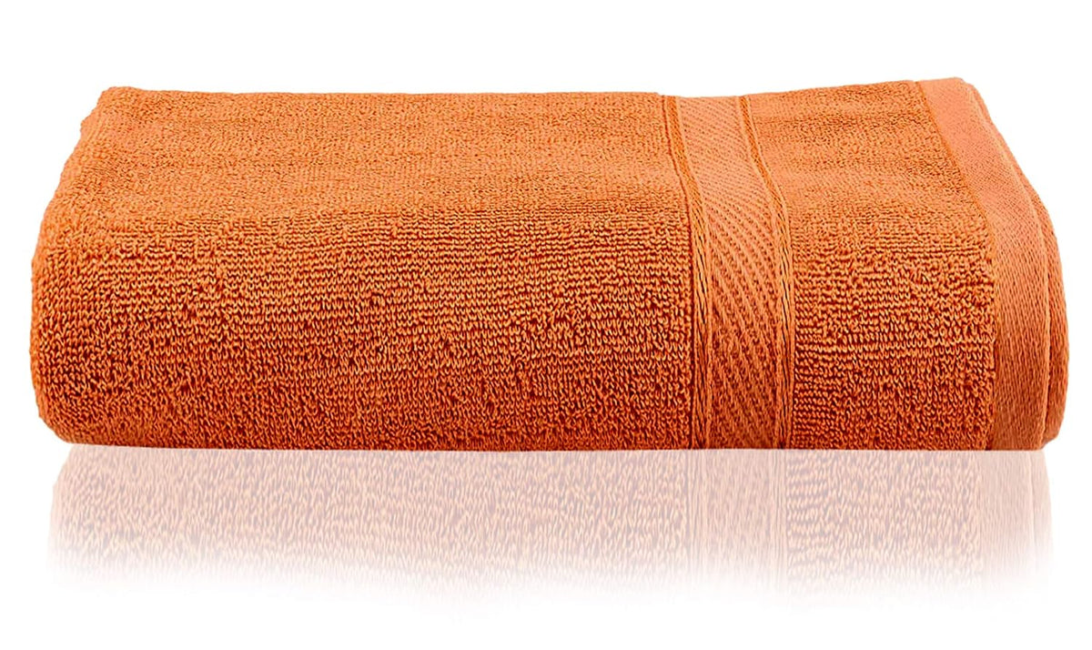 Kuber Industries Microfiber Bath Towel 350 Gsm | Large Size Soft Quick Dry & Absorbent Shower Bath Towel - Brown