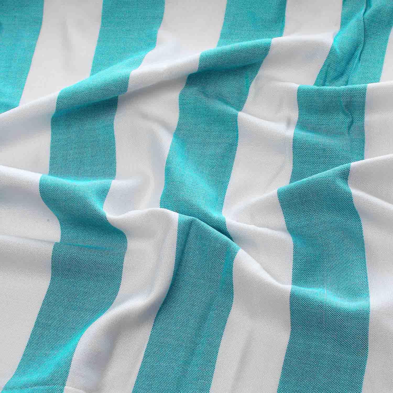 Haber 100% Bamboo Large Bath Towel 240 Gsm | Ultra Soft, Light Weight & Quick Dry Bath Towel For Travel, Gym, Beach, Pool & Yoga (Azure)
