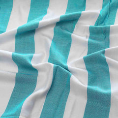 Haber 100% Bamboo Large Bath Towel 240 Gsm | Ultra Soft, Light Weight & Quick Dry Bath Towel For Travel, Gym, Beach, Pool & Yoga (Azure)