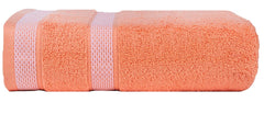 Casa Copenhagen Egyptian Cotton Waffle Large Size Bath Towel 500 Gsm (Malibu Peach)