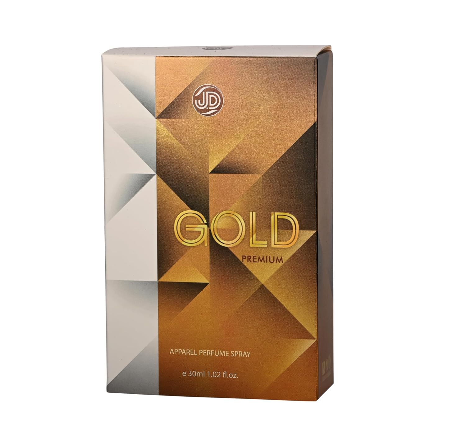 JD International Gold Premium Apparel Unisex Perfume With Long Lasting Fragrance - 30ml, 1.02 Fl.oz. | Unisex Perfume