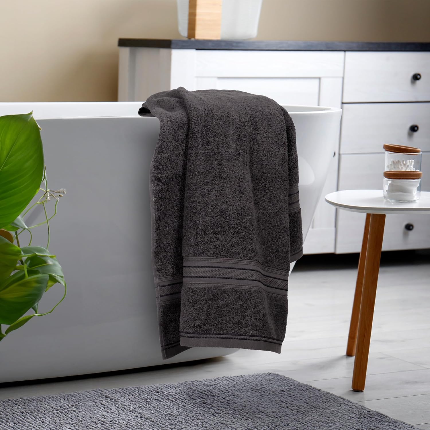 Mytrident Cotton Bath Towel 700 Gsm | For Men & Women Classic Towel 100% Cotton Bath Towel (Tornado Alley)