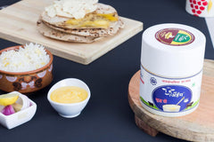 100% Pure Buffalo Shudh Desi Ghee By Maha Arham | Rich In Vitamin A & D Healthy Pure Desi Ghee Good For Pulao, Sabji | 2.5 Litre (500ml * 5) 84.5 Ounce | Jar Pack