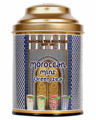 San-Cha Moroccan Mint Green Tea - 25 Tea Bags | Herbal Tea For PCOS & PCOD - Low Bitterness, Zero Calories, Low Caffeine