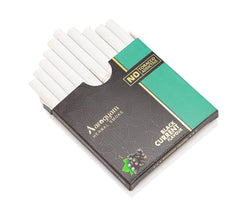 Aarogyam Herbals 100% Tobacco & Nicotine Free Cigarette For Relieve Stress & Mood Enhance Product For Smokers - 10 Sticks In Each Packet (Black Current Flavour, Pack Of 1)