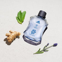 Adidas Champions League Best Of The Best Eau De Toilette Spray 100ml 3.4 Fl.oz. Lasting Freshness | Masculine Fragrance