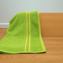 Siya Fashion Cotton Bath Towel 1000 Gsm | Ultra Soft Absorbent Quick Dry Lightweight & Durable Fabric Perfect For Home, Gym, Travel & Everyday Use (Green) - Pack Of 2