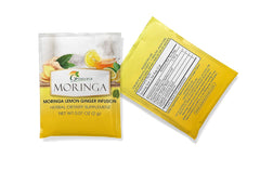 Grenera Moringa Lemon Ginger Infusion Tea - 20 Tea Bags | Herbal Dietary Supplement - Caffeine Free, Non-GMO, Gluten Free, Staple Free