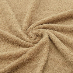 Welhome Quick Dry 100% Cotton Bath Towel 450 Gsm | Soft, Fluffy & Super Absorbent Bath Towel (Tan)