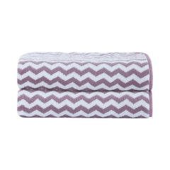 Spread Spain Microfiber Hand Towels 400 Gsm | Coral Extra Soft Plush & High Absorbent Towel For Gym & Workout - Pack Of 2 (Purple)