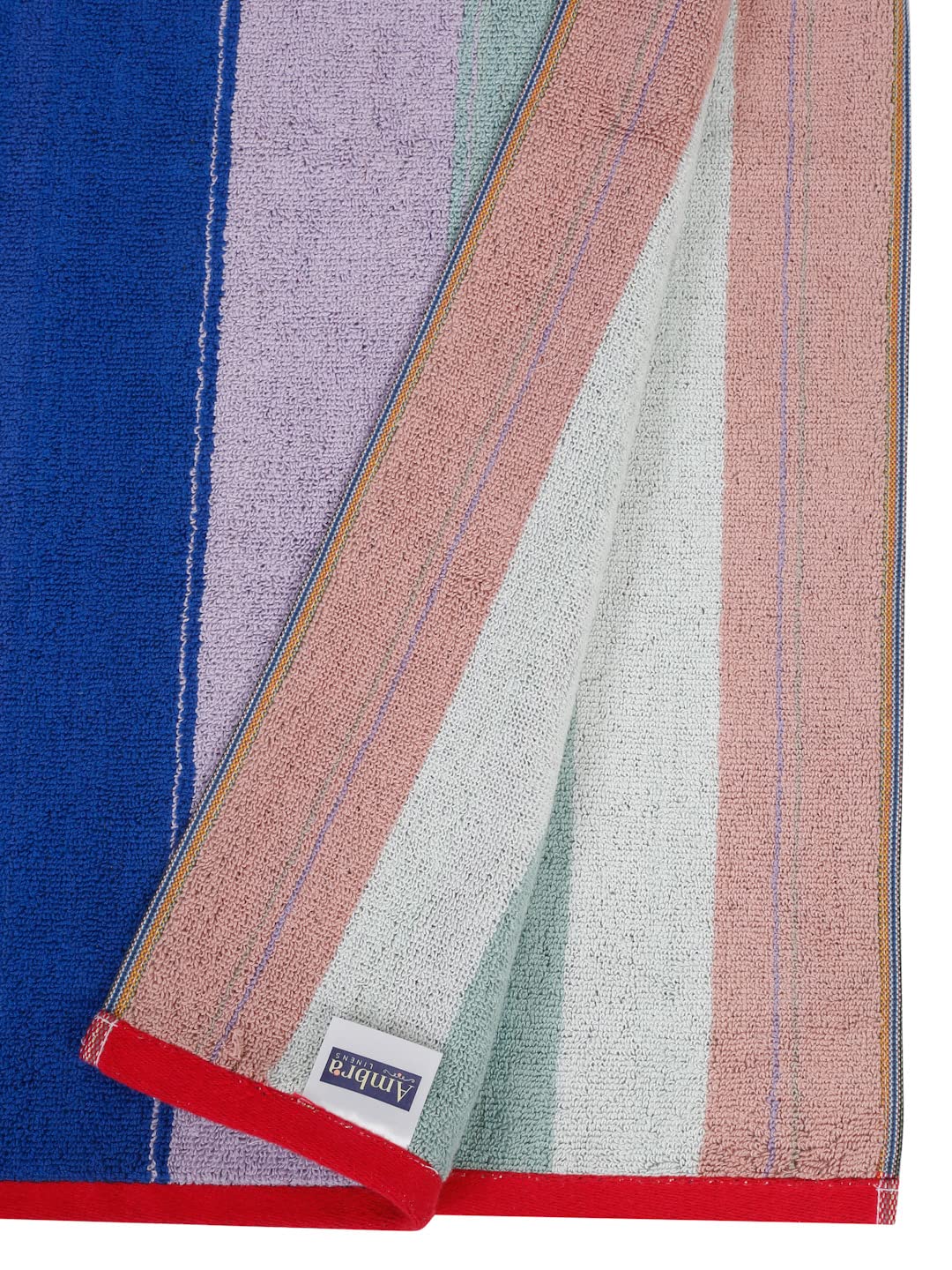 Ambra Linens Highly Absorbent Bath Towels 1 Kg | 100% Cotton, Soft & Plush All Seasons Use, Extra Large Size (Classy)- Pack Of 2