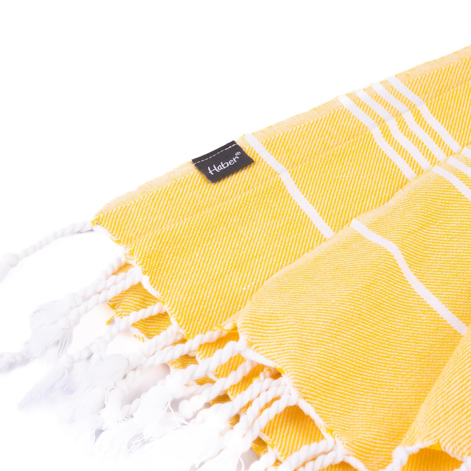 Haber Premium Basic Large Size 100% Cotton Towel 300 Gsm | Soft, Absorbent & Comfortable Quick Dry Bath Towels - Lemonade Fizz (1 Pcs)