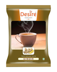 Desire Instant Premix Ginger Tea - 1 Kg, 35.2 Ounce | Ready To Drink Adrak Karak Chai, Just Add Hot Water - Ideal For Vending Machine | Caffeine Free