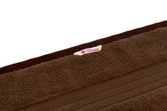 Casa Copenhagen Egyptian Cotton Zero Twist 1 Pcs Large Bath Towel 500 Gsm (Brown)