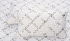 Cotton 210 TC Premium Queen Size For Bedsheet With 2 Pillow Covers - 88 X 100 Inches, White | All Weather Comfort & Bedroom - Softness & Natural Breathability