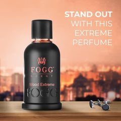 Fogg Scent Wood Extreme Eau De Parfum 100 Ml 3.4 Fl.oz. | For Men Long-lasting , Fresh & Powerful Fragrance