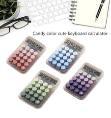 Mechanical Calculator With 12 Digit Large LCD Display Big Buttons Desktop Calculator For Office Work And Daily Use