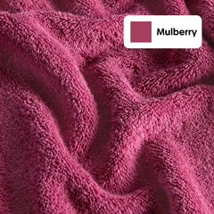 Haus & Kinder Harmony Combed Large Size Bathing Towels 500 Gsm | 100% Cotton Towel For Men, Women, Gym Towels, Spa Towel, Almond & Mulberry | Pack Of 2
