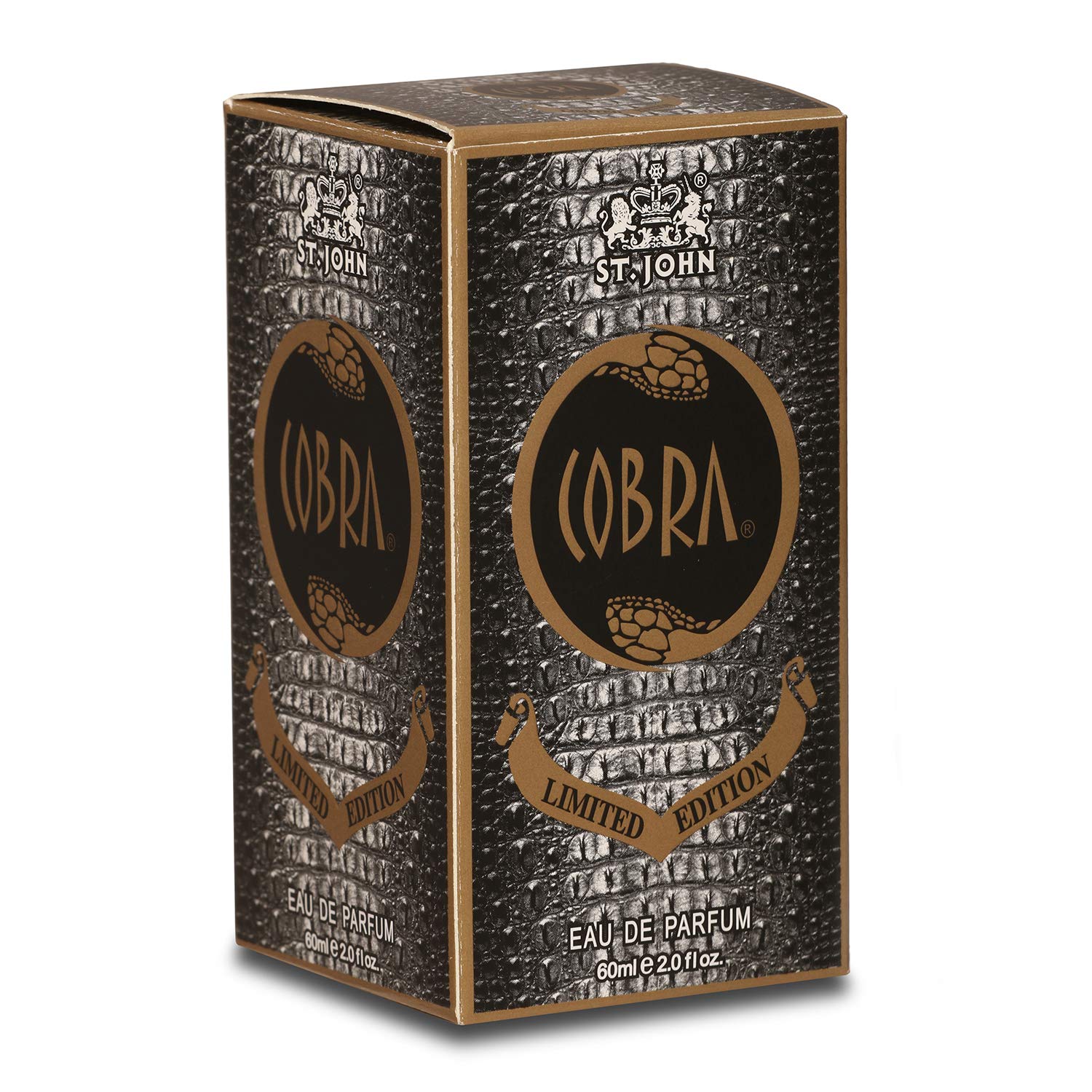 St. John Cobra Limited Edition Men Eau De Perfume 60ml 2.0 Fl.oz. | Perfect For Partywear Perfume Long Lasting Fragrance