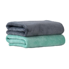 Yellow Weaves Super Soft Microfiber Hand Towels, Gym & Workout Towels 400 Gsm, Set Of 2, Multicolour