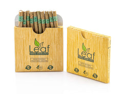 Aarogyam Herbals Leaf Cigarette Hand Rolled With Tendu Leaves, 100% Tobacco And Nicotine Free Smoke For Cough, Cold & Relieve Stress - Regular Flavour 2 Packets