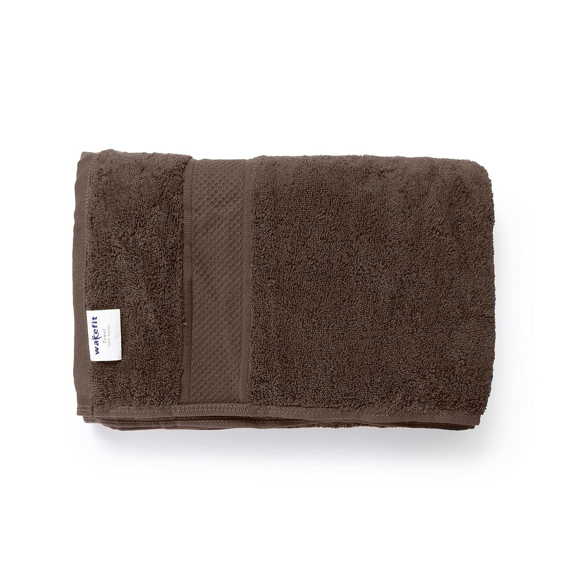 Wakefit 100% Cotton Terry Bath Towels 1000 Gsm (Grape Wine & Cafe Noir) Large Size Towel For Men & Women - 2 Pieces