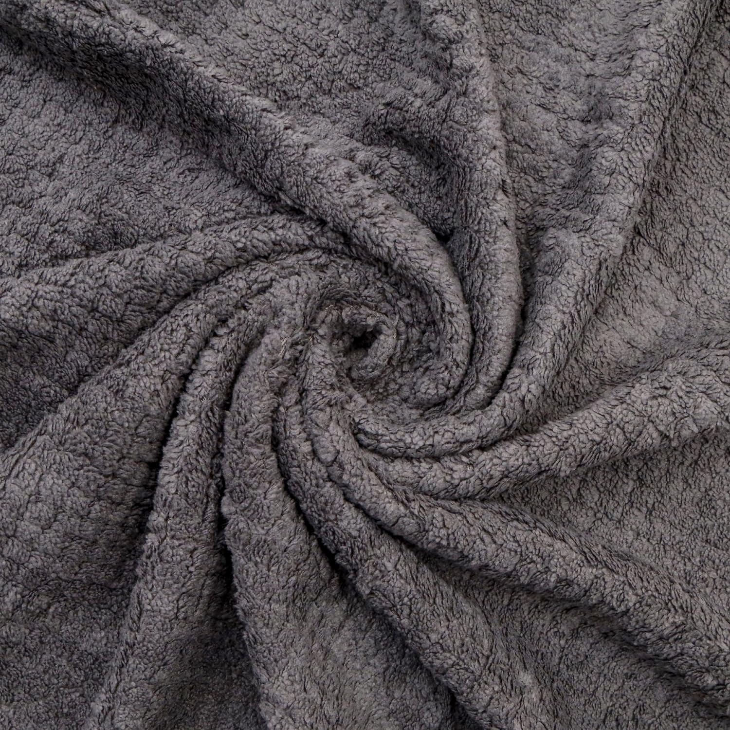Linear Microfibre Towel 300 Gsm | Soft & Absorbent Microfiber Bath Towel Large Size For Men, Women (Grey)