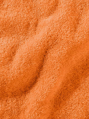 Himeya 100% Cotton Large Size Hand Towels 400 Gsm (Tangy Orange) - 2 Piece