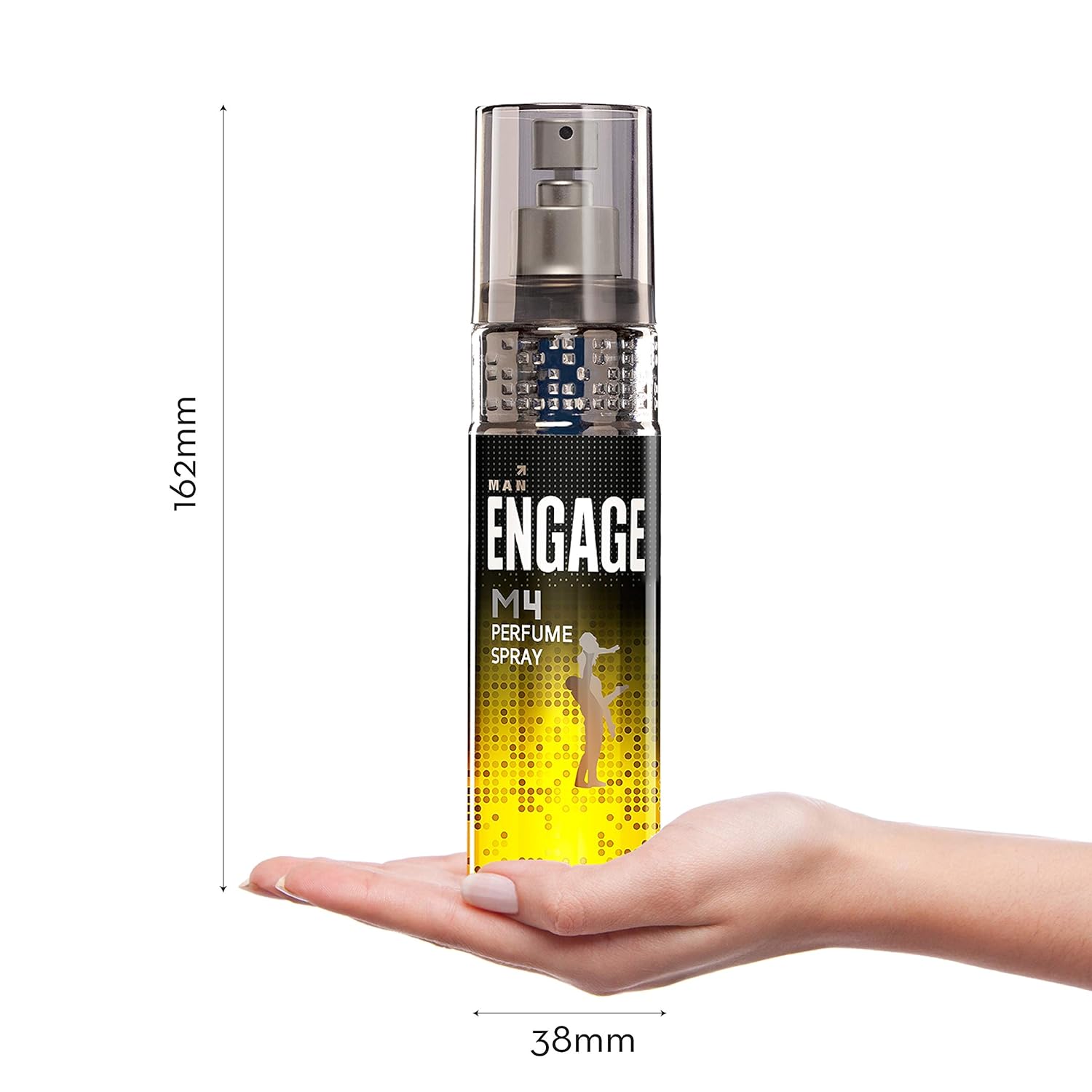 Engage M4 Perfume Spray For Men & Engage W2 Perfume Spray For Women 120ml Each 4 Fl.oz.