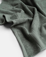 Jockey T101 Men'S Cotton Terry Ultrasoft & Durable Solid Bath Towel 590 Gsm (Sage)