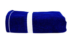 Space Fly Cotton Bath Towels 450 Gsm | Highly Absorbent Big Size Bath Towel (Blue)