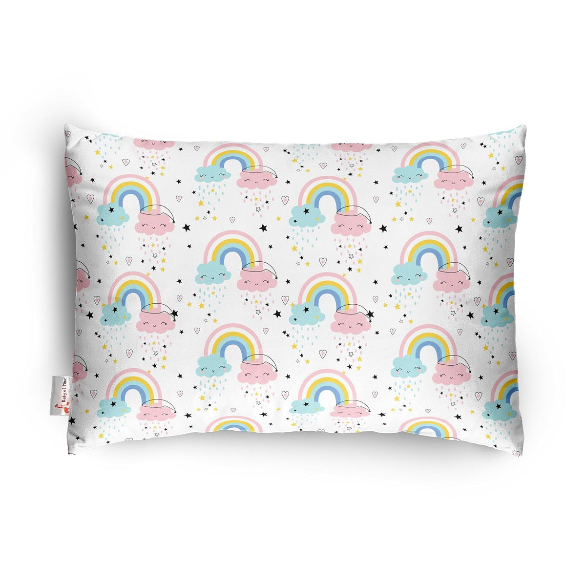 Premium Baby Pillow For Kids, Super Soft Cotton Kids Cushion - 12 X 18 Inches | For 5 Years Old Kids, Adorable Animal & Cartoon Prints | Bed Pillow, Washable, Easy To Care - Pillow 17
