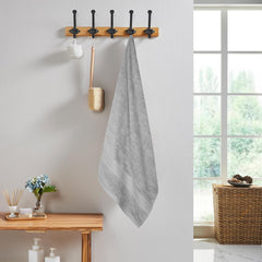 Mytrident Cotton Bath Towel 525 Gsm | For Men & Women Classic Towel 100% Cotton Bath Towel (Real Steel)