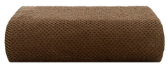 Casa Copenhagen Egyptian Cotton Popcorn 1 Pcs Large Bath Towel 500 Gsm (Brown)