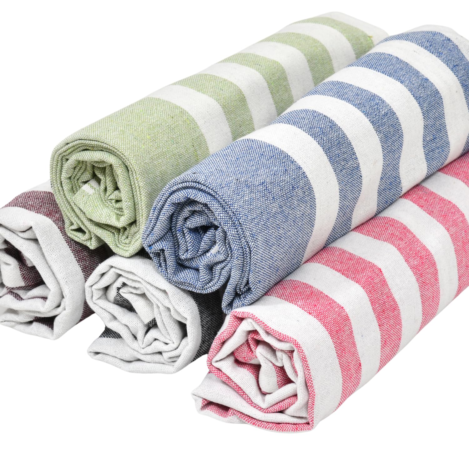 VäRde Premium Cotton Hand Towels 180 Gsm | Hand Towel For Gym Soft Towels -Multicolor (Pack Of 5)