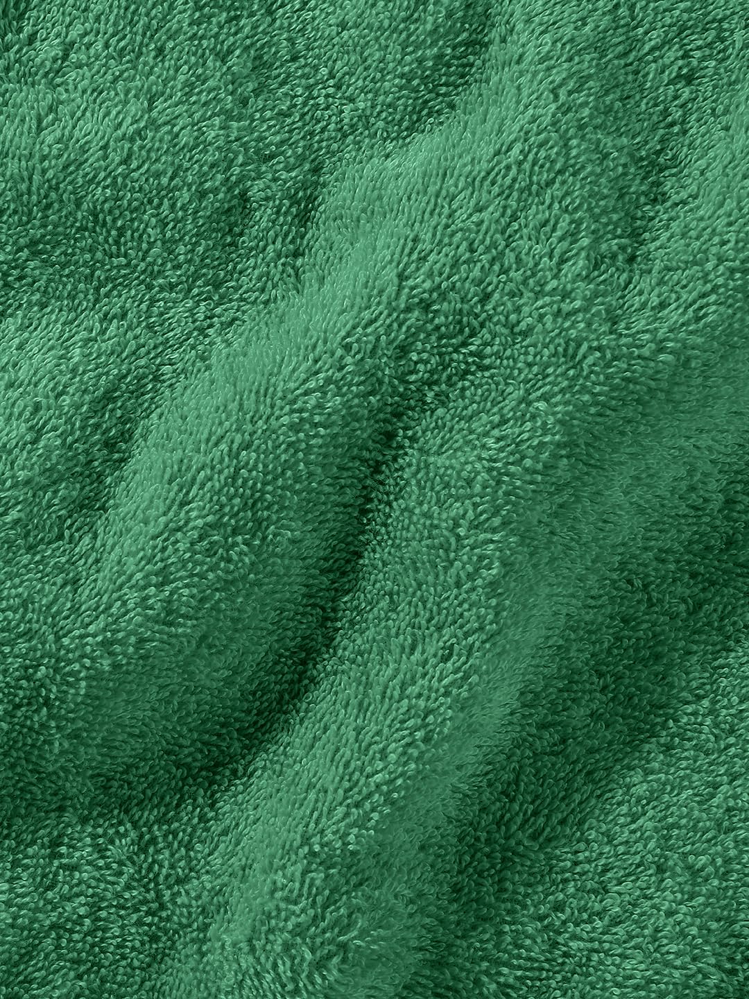 Himeya 100% Cotton Large Size Hand Towels 400 Gsm (Sea Green) - 2 Piece