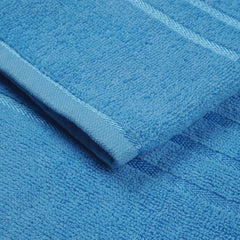 T Trendy Mart Bath Towel Large Size 450 Gsm | Quick Dry 100% Cotton Bath Towels For Men, Women & Kids (Blue)