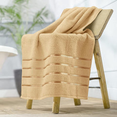 Lrsdaa A New 100% Cotton Bath Towels 500 Gsm | Super Absorbent & Soft Bath Towel For Men & Women (Gold)