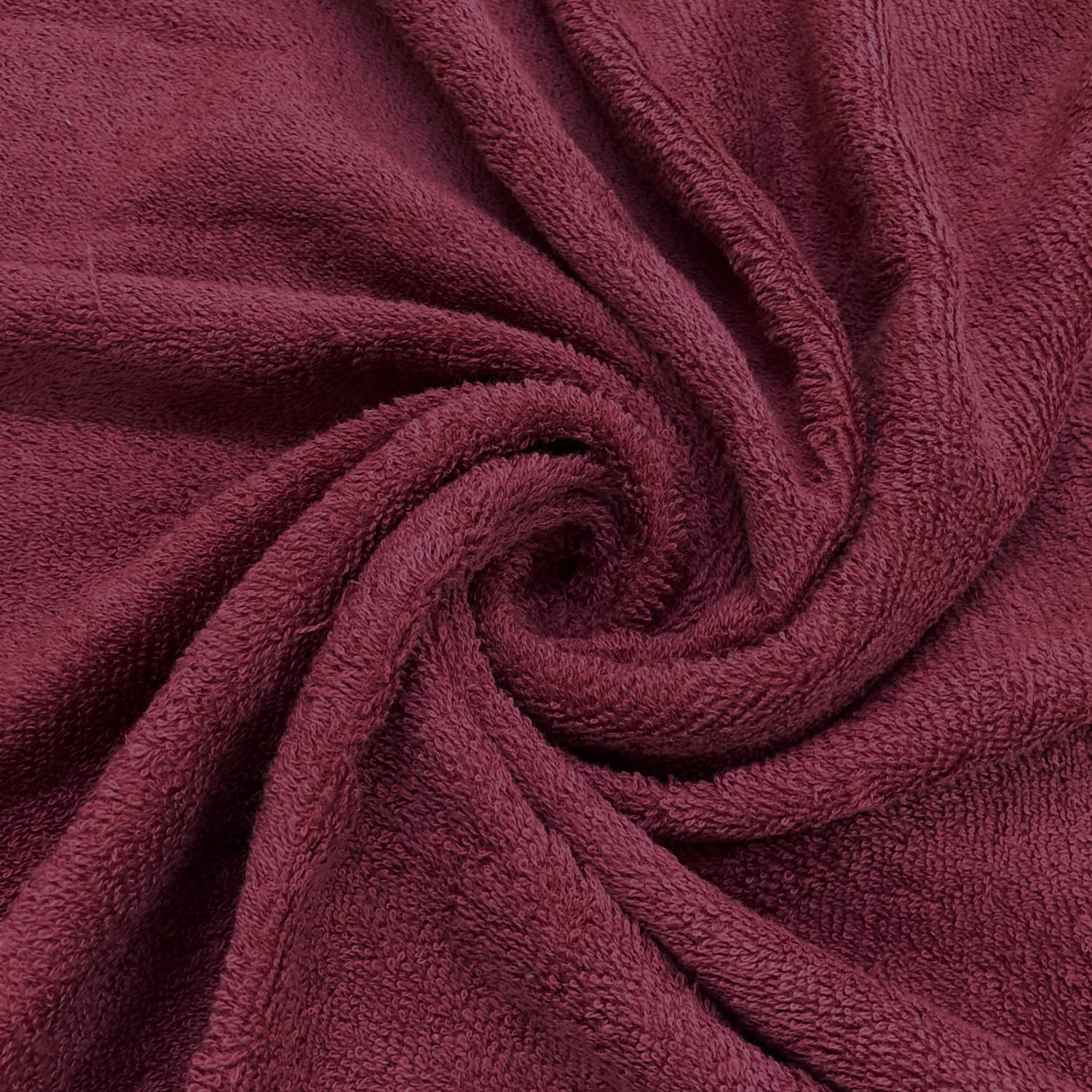Welspun 100% Cotton Bath Towel 500 Gsm | Anti Bacterial Bright Colours High Absorbency Cotton Bath Towels (Marron)