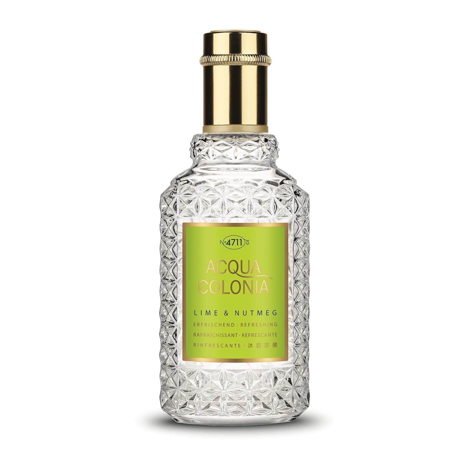 4711 Acqua Colonia Lime & Nutmeg Unusex Eau De Cologne 50ml 1.6 Fl.oz. | Best Suited For Partywear Perfume Long Lasting Fragrance