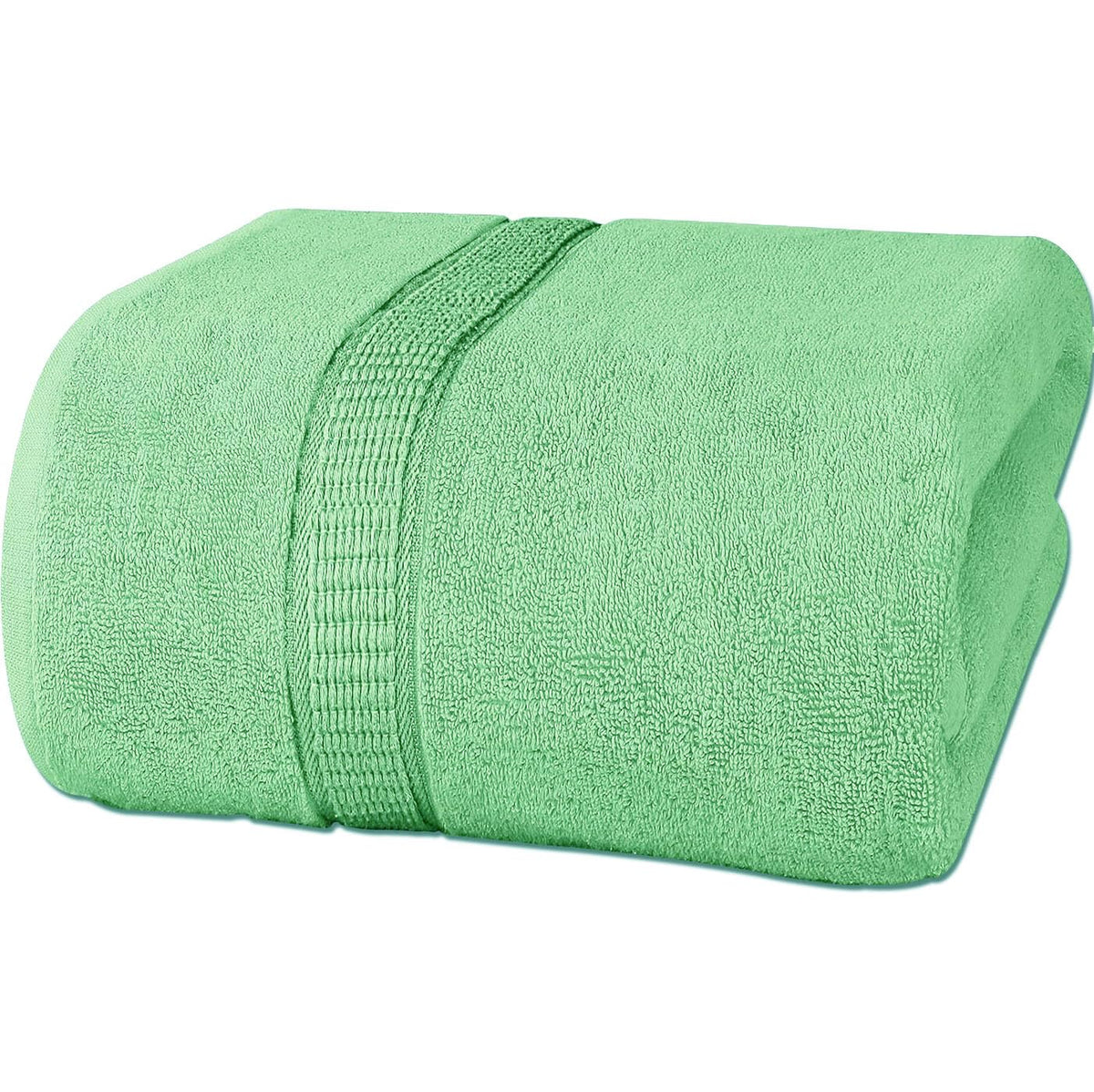 Rewop Microfiber Bath Towels 600 Gsm | Large Size-Super Soft Coral Fleece Bathing Towel With Hook Quick Dry Super Absorbent-Bath Towel For Men & Women (Pista)