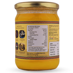 Premium A2 Kangayam Cow Ghee By Village Company | Rich In Nutrients Calcium & Iron Pure Healthy Desi Cow Ghee Improves Digestion | 1 Litre (500ml * 2) 67.6 Ounce | Jar Pack