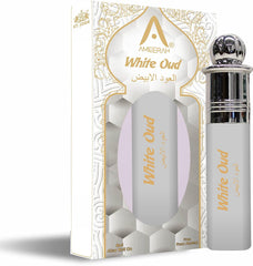 St. John Cobra White Oud Attar 8ml 0.2 Fl.oz. | Perfect Gift For Wife & Husband | Perfect For Officewear