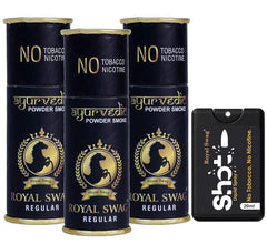 Royal Swag Ayurvedic & Herbal Cigarette Regular Flavour (15 Sticks) With 20ml Shot - Smoking Cessasion