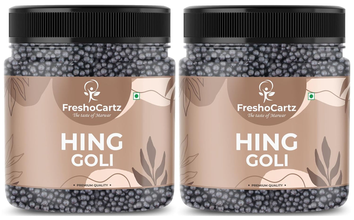 FreshoCartz Hing Goli 800gm, (400gm *2) | Digestive Tasty Mouthfreshner Hing Goli Mukhwas | Jar Pack