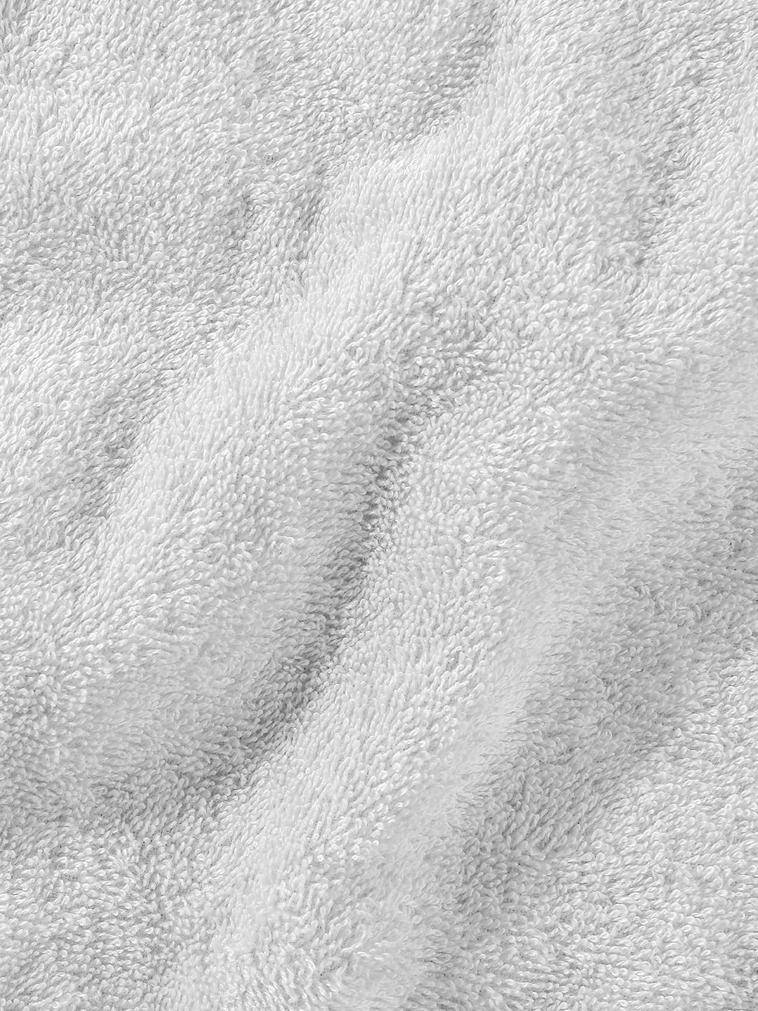 Himeya 100% Cotton Large Size Bath Towel 600 Gsm | Bath Towel For Men & Women (Bright White)