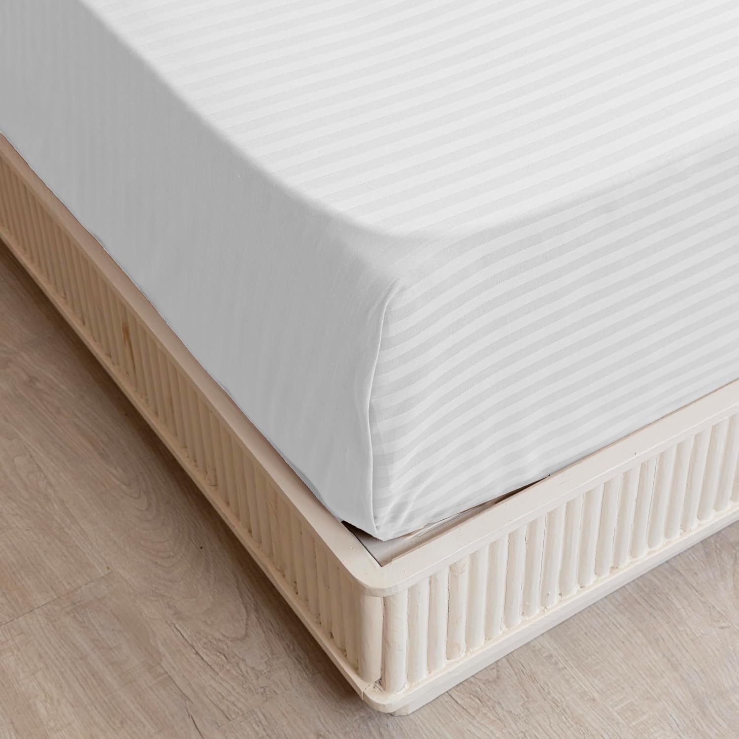 Soft Cotton Single Bedsheet With 1 Piece Pillow Cover - 60 X 90 Inches, White | Lightweight, Breathable & Easy To Maintain Bedsheet