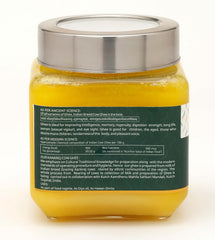 Organic Kankrej Cow Ghee By ?? ???? | Delicous & Healthy Curd-Churned Cultured Pure Bilona A2 Ghee Perfect For Roast Makhana | (500ml) 16.9 Ounce | Jar Pack