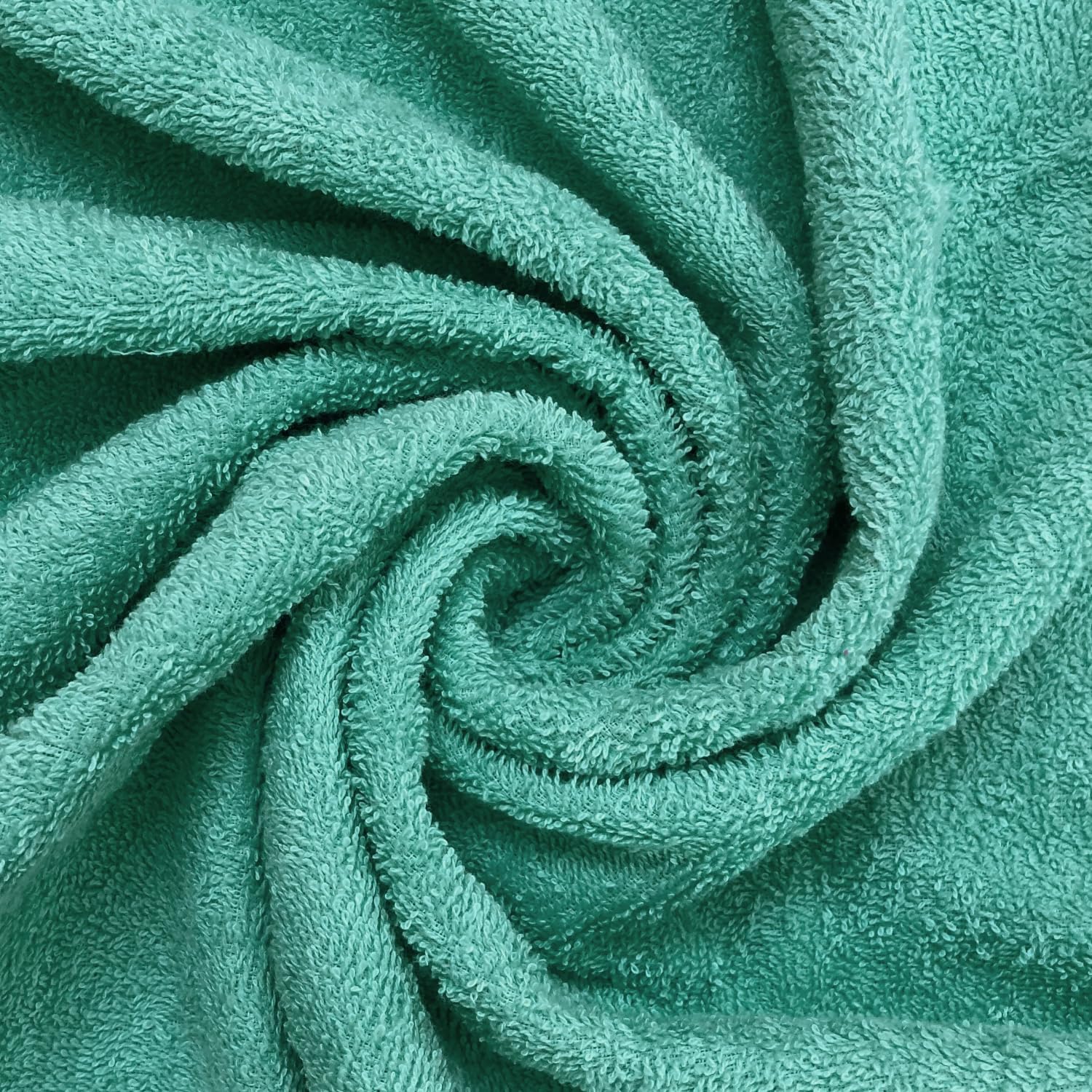 Spaces 100% Cotton Large Bath Towel 450 Gsm | Super Absorbent, Quick Dry, Ultra Soft Bath Towel | Dobby Solid Design (Mint)