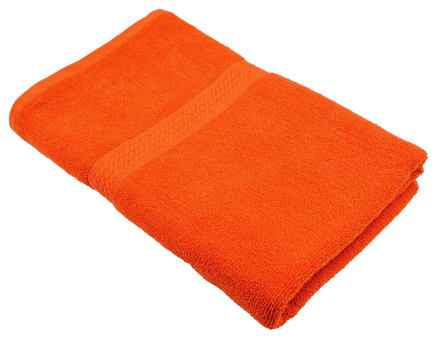 North Field Bath Towel 1000 Gsm | Extra Soft & Absorbent, Durable Bath Towel (Pink & Orange) - Set Of 2